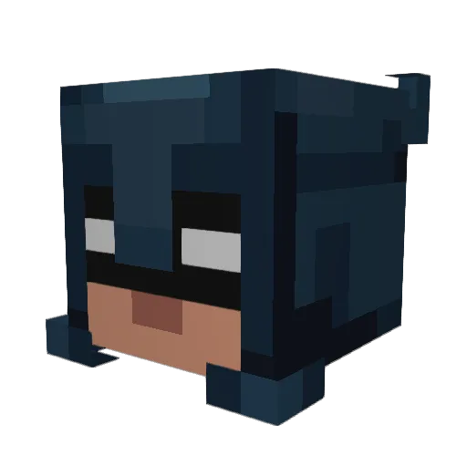 RemyPi Minecraft avatar head, 3D render
