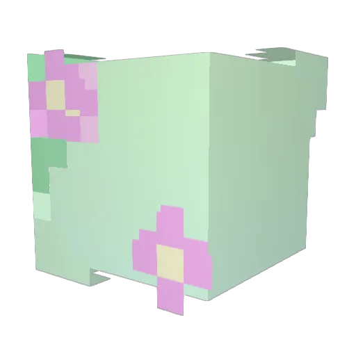 Remyiez Minecraft avatar head, 3D render