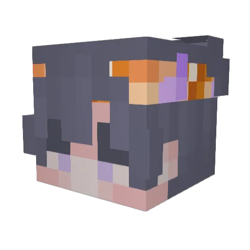 Remyr_ Minecraft avatar head, 3D render