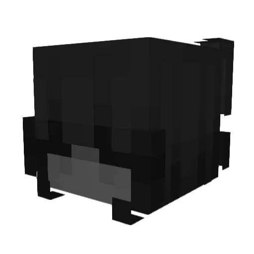 Remzoh Minecraft avatar head, 3D render