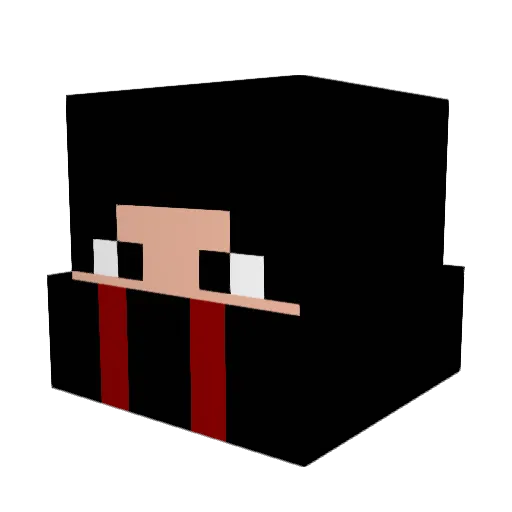 RenMC2521 Minecraft avatar head, 3D render