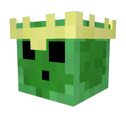 Renacier_ Minecraft avatar head, 3D render