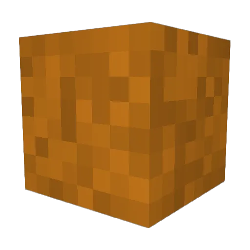 Renalic Minecraft avatar head, 3D render