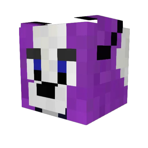 RenanArgent Minecraft avatar head, 3D render