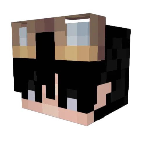 RenanXinadex Minecraft avatar head, 3D render