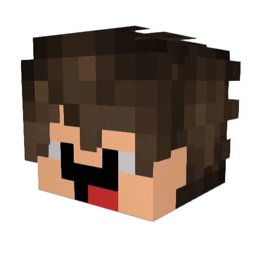 Renan_22 Minecraft avatar head, 3D render