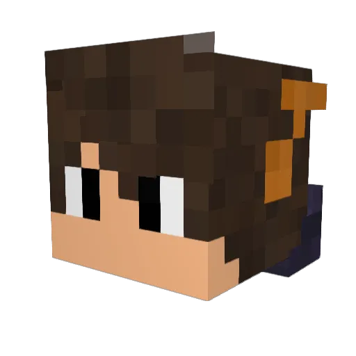 Renan_Angulo Minecraft avatar head, 3D render