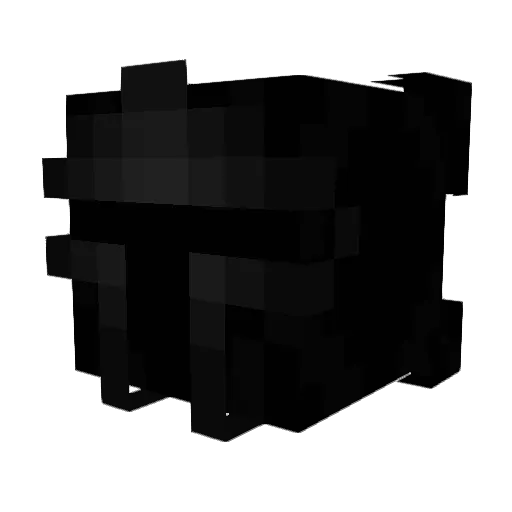 Renceee Minecraft avatar head, 3D render