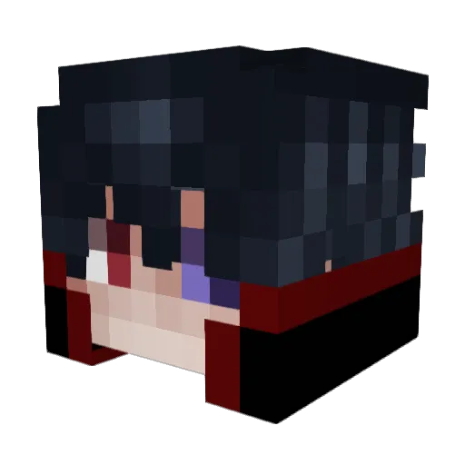 RendZXT Minecraft avatar head, 3D render
