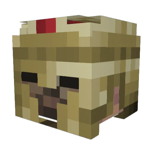 Rene1983 Minecraft avatar head, 3D render