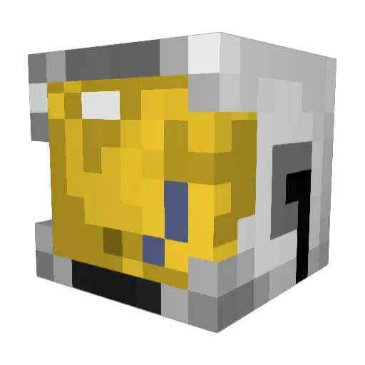 ReneRuts Minecraft avatar head, 3D render