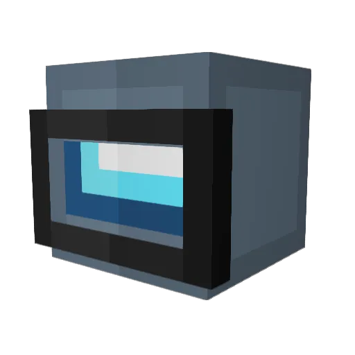 Renedonker Minecraft avatar head, 3D render