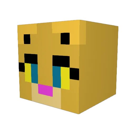 ReneeTheOwl Minecraft avatar head, 3D render