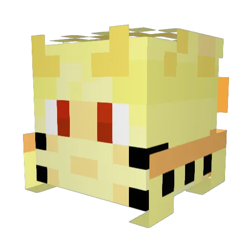 Renegadelite267 Minecraft avatar head, 3D render