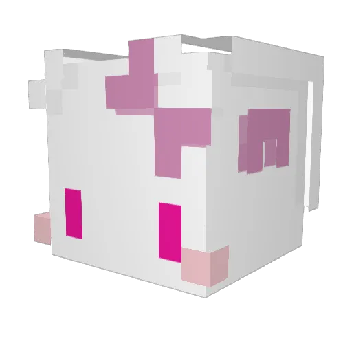 Rengar0723 Minecraft avatar head, 3D render