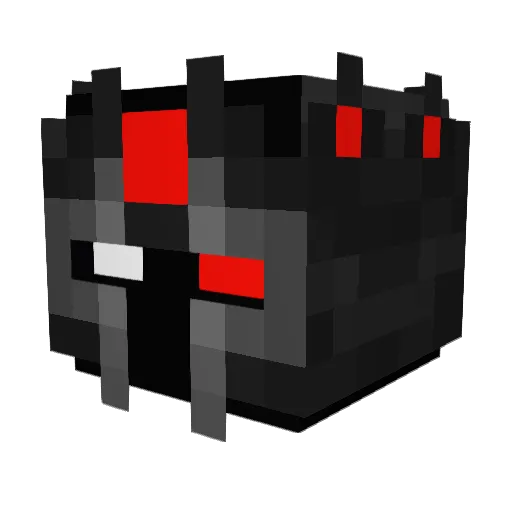 Rengire16 Minecraft avatar head, 3D render