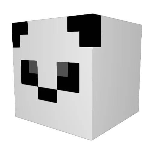 RenjaStar Minecraft avatar head, 3D render