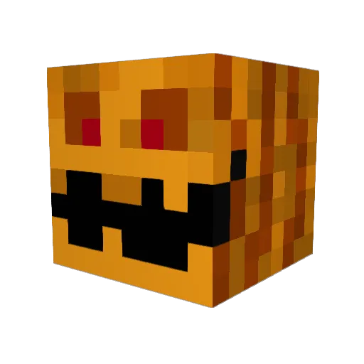 RenjiFros Minecraft avatar head, 3D render