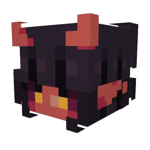 Renketsu_ Minecraft avatar head, 3D render
