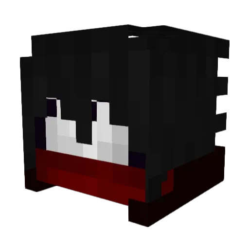 RennHase Minecraft avatar head, 3D render