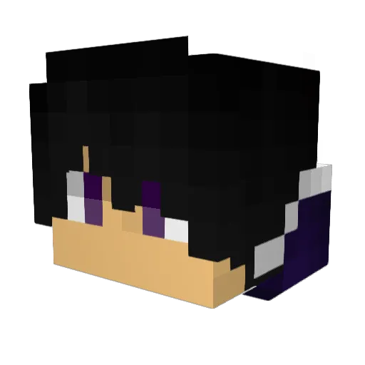 Rennan_Studios Minecraft avatar head, 3D render