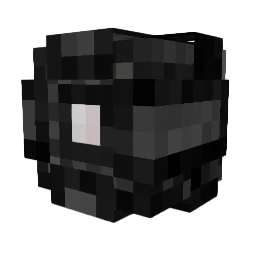 Renokas3 Minecraft avatar head, 3D render