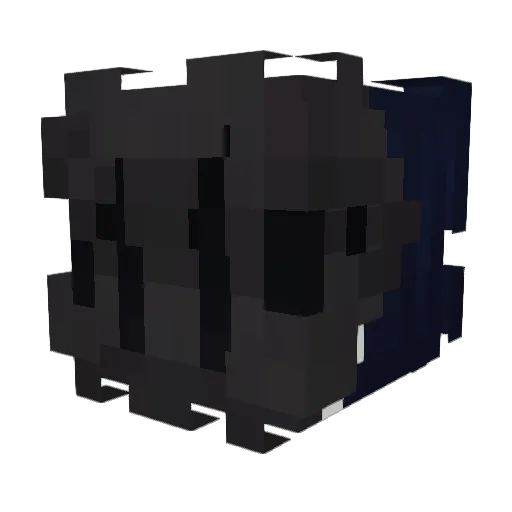 Rensford Minecraft avatar head, 3D render