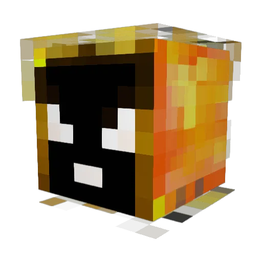 RentsPlay Minecraft avatar head, 3D render