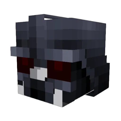 Reomeeee Minecraft avatar head, 3D render