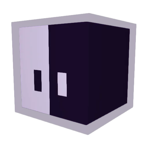 RepairedPluto47 Minecraft avatar head, 3D render