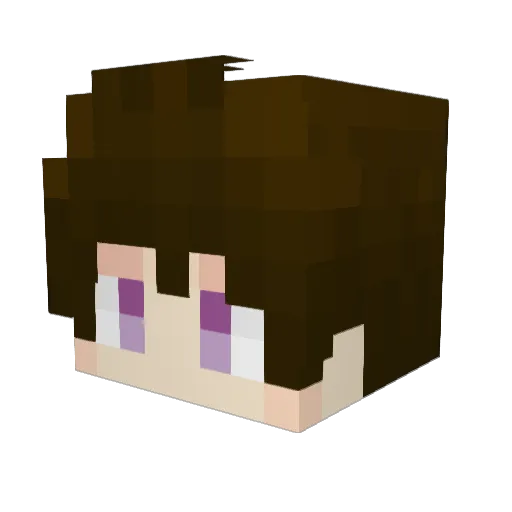 RepeZ_2 Minecraft avatar head, 3D render
