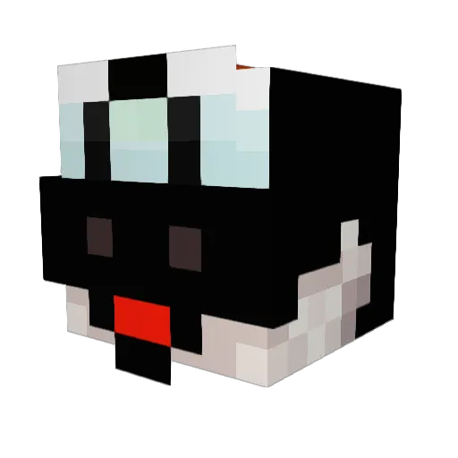 Repeater99 Minecraft avatar head, 3D render