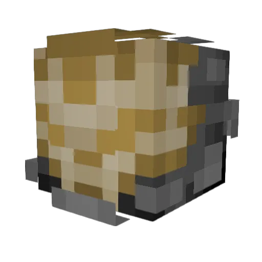 ReperLight Minecraft avatar head, 3D render