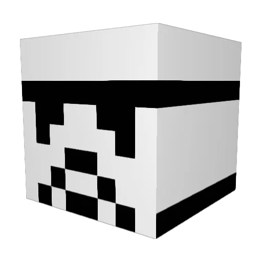 Repix342gg Minecraft avatar head, 3D render