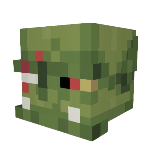 ReplicFoxtrot813 Minecraft avatar head, 3D render
