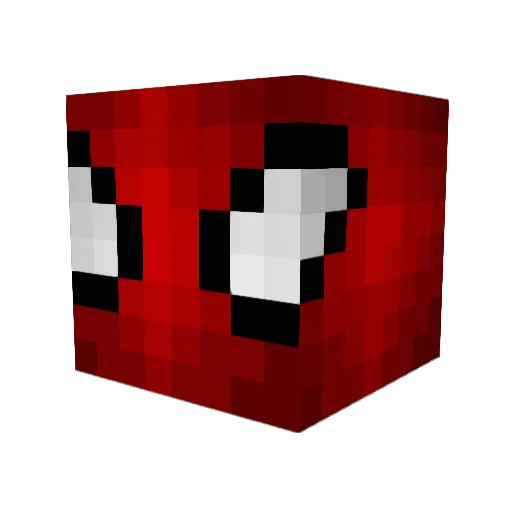 ReppiTX Minecraft avatar head, 3D render