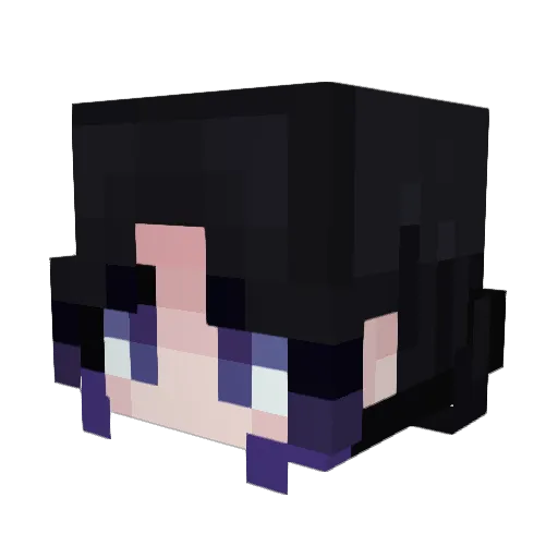 Reproductivity Minecraft avatar head, 3D render