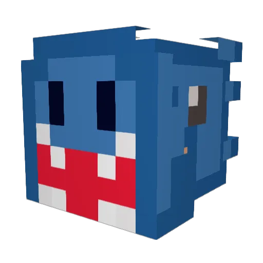 ReptileRacer0 Minecraft avatar head, 3D render