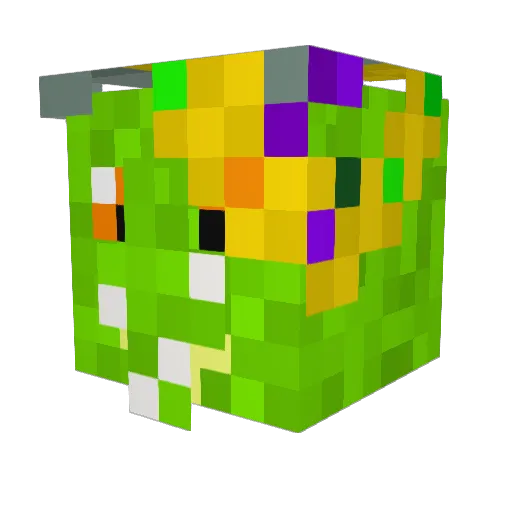 ReptileRule159 Minecraft avatar head, 3D render