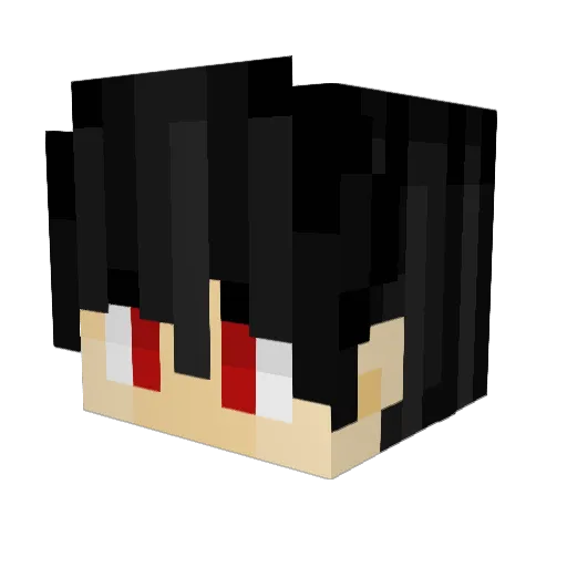 Repulse223 Minecraft avatar head, 3D render