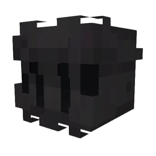 Requ1em0 Minecraft avatar head, 3D render