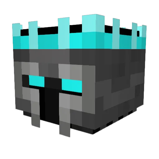 RequiZ Minecraft avatar head, 3D render