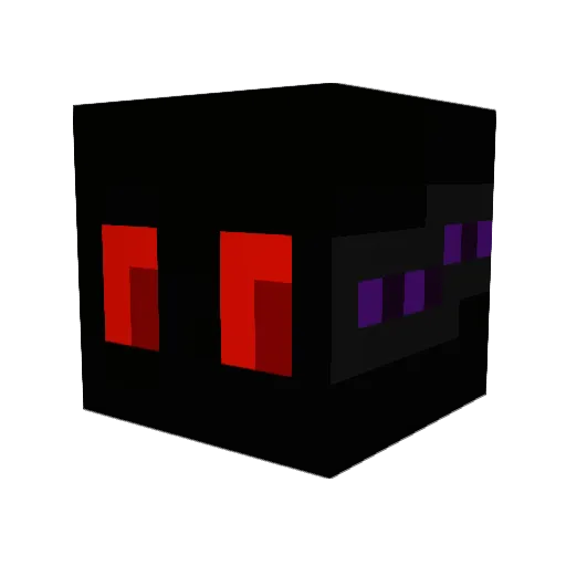 Requinta Minecraft avatar head, 3D render