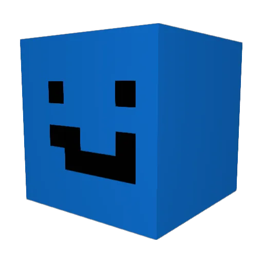 Rerdoo Minecraft avatar head, 3D render