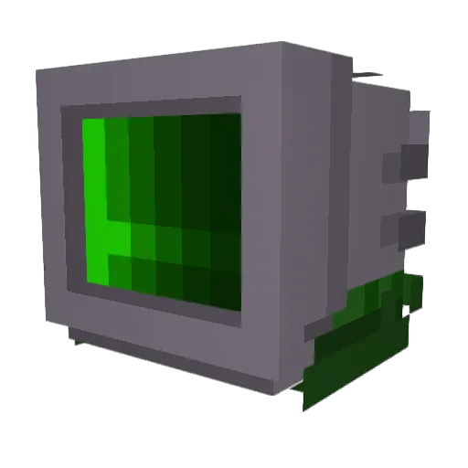 Rerotz_ Minecraft avatar head, 3D render