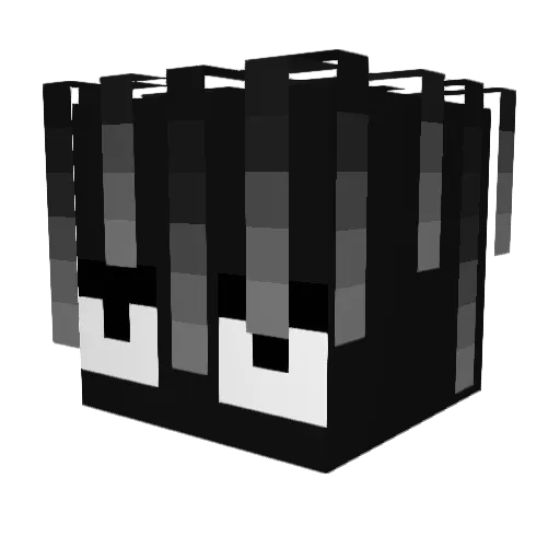 ResPectedXx Minecraft avatar head, 3D render