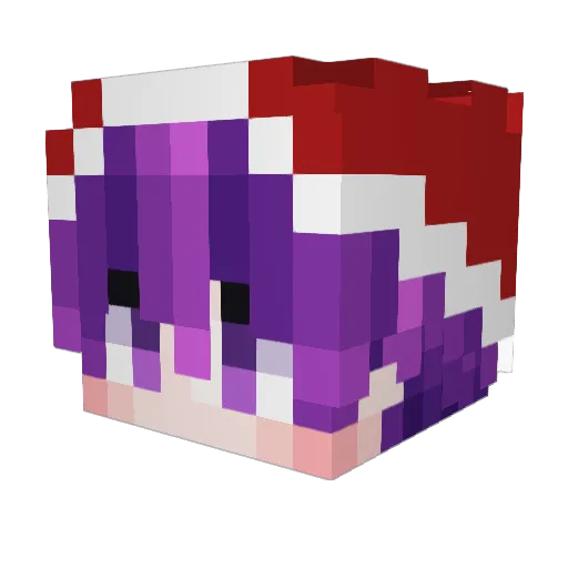 ResRoleHow Minecraft avatar head, 3D render