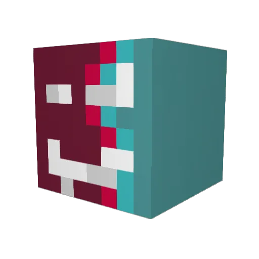 Minecraft-Avatar von Resan382: Kopf als 3D-Render