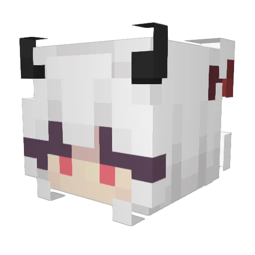 Resentencing Minecraft avatar head, 3D render