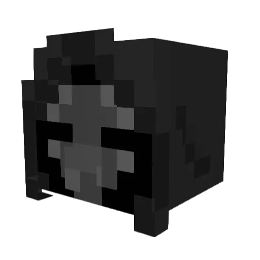 Resettozero009 Minecraft avatar head, 3D render